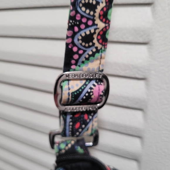 Vera Bradley Black Paisley Crossbody Bag - Picture 7 of 11